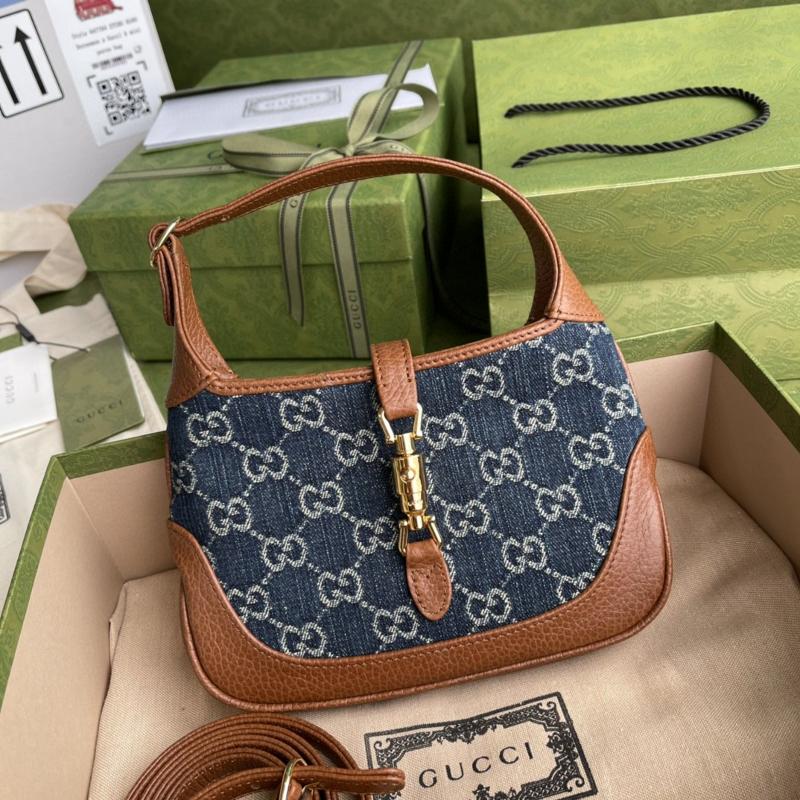 Gucci Backpacks Handbag 637092 Denim Blue